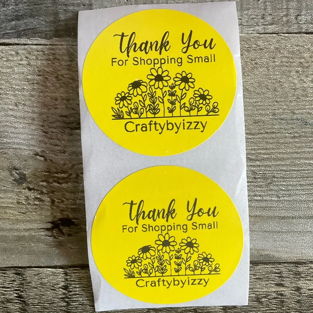 100 Personalized Thank You Poshmark Closet Stickers